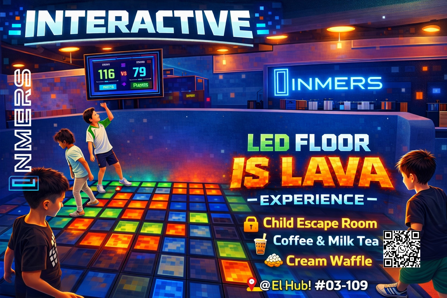Best Escape Room in Singapore & LED Lava Floor - INMERS